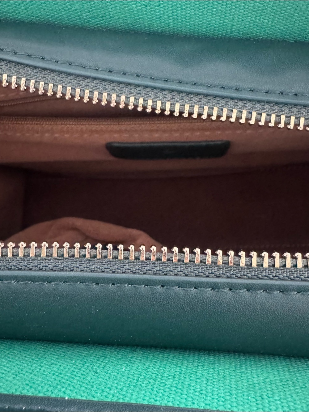 GUNAS New York Oasis Green Leopard Vegan Canvas Bag NWT $195 Sold Out Online - Picture 11 of 13